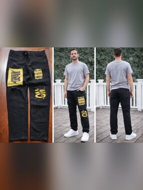 These aren’t basic jeans — these are attention-grabbers.